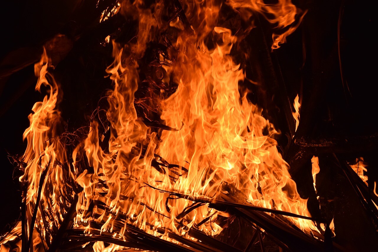 Indiana man ordered to take anger management classes after burning down barn