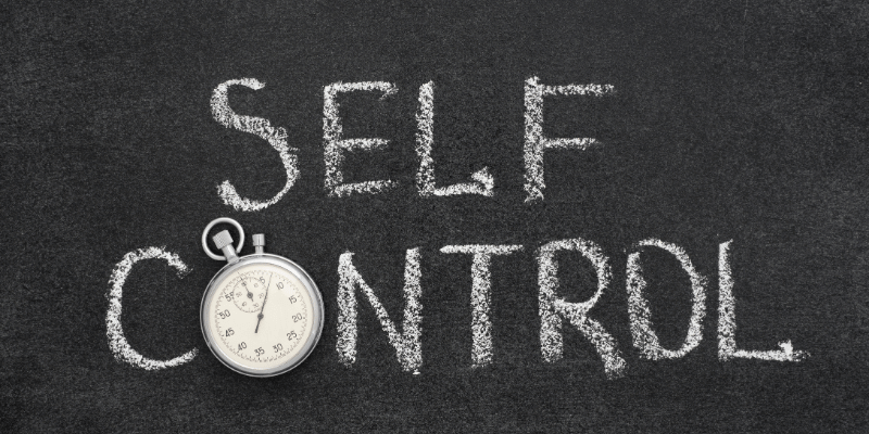 self control to manage anger effectively
