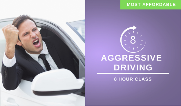 8 hour reckless aggressive driving class