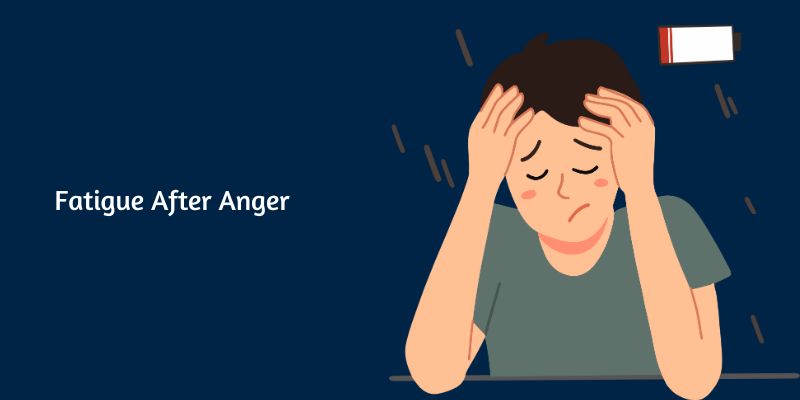 fatigue after anger
