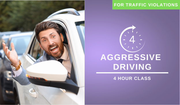 4 hour aggressive driving course