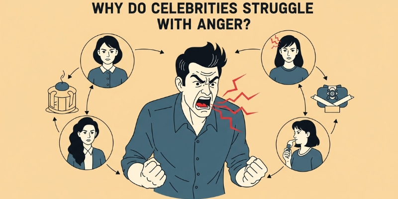 why do celebrities struggle with anger