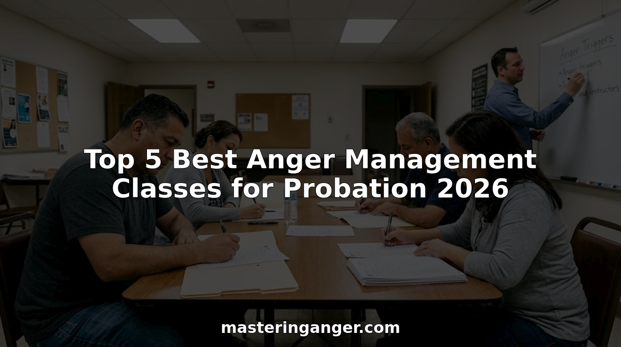 Top 5 Best Anger Management Classes for Probation 2026