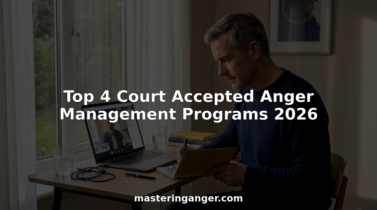 Top 4 Court Accepted Anger Management Programs 2026