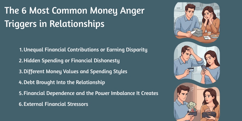 The 6 Most Common Money Anger Triggers in Relationships