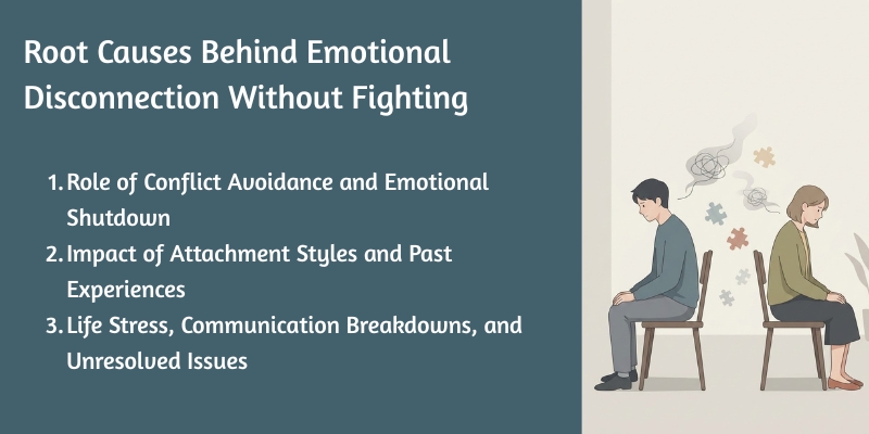 Root Causes Behind Emotional Disconnection Without Fighting 