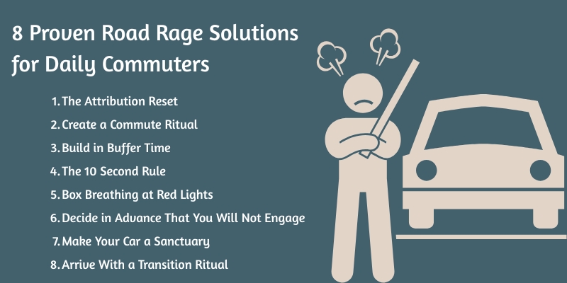 8 Proven Road Rage Solutions for Daily Commuters