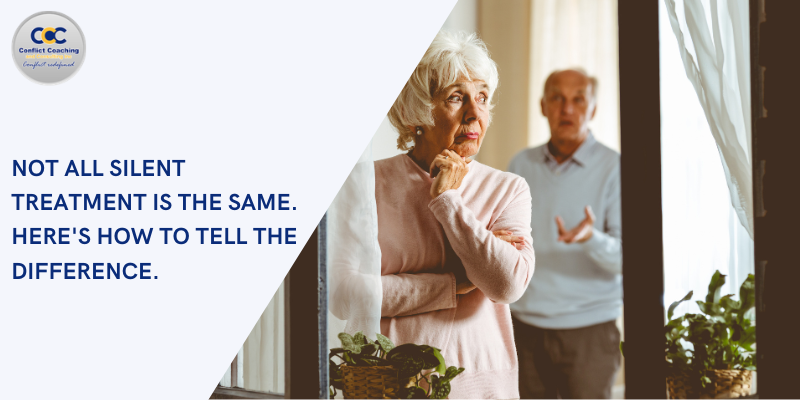 Not All Silent Treatment Is the Same. Here’s How to Tell the Difference.